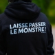 Sweat à capuche Kramtoo “ Laisse passer le Monstre ”