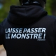 Sweat à capuche Kramtoo “ Laisse passer le Monstre ”