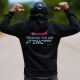 Sweat à capuche Kramtoo “ Abonne toi ou jt’enc*** ”