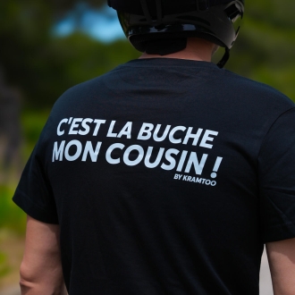 T-shirt Kramtoo “ C’est la Buche mon cousin ”