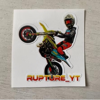 Lot de 4 Stickers Rupture 🔥