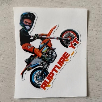 Lot de 4 Stickers Rupture 🔥