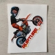 Lot de 4 Stickers Rupture 🔥