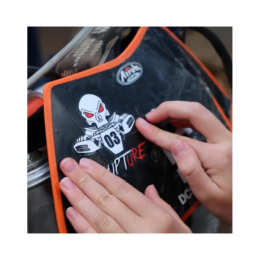 Lot de 3 Stickers Rupture officiel