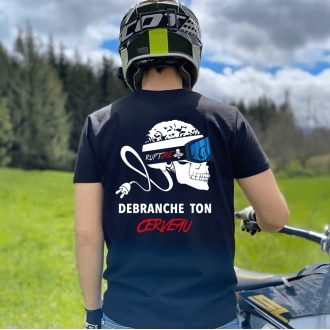 T-shirt Rupture " Débranche ton cerveau "