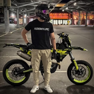 T-shirt " Ride My Life " - Rupture