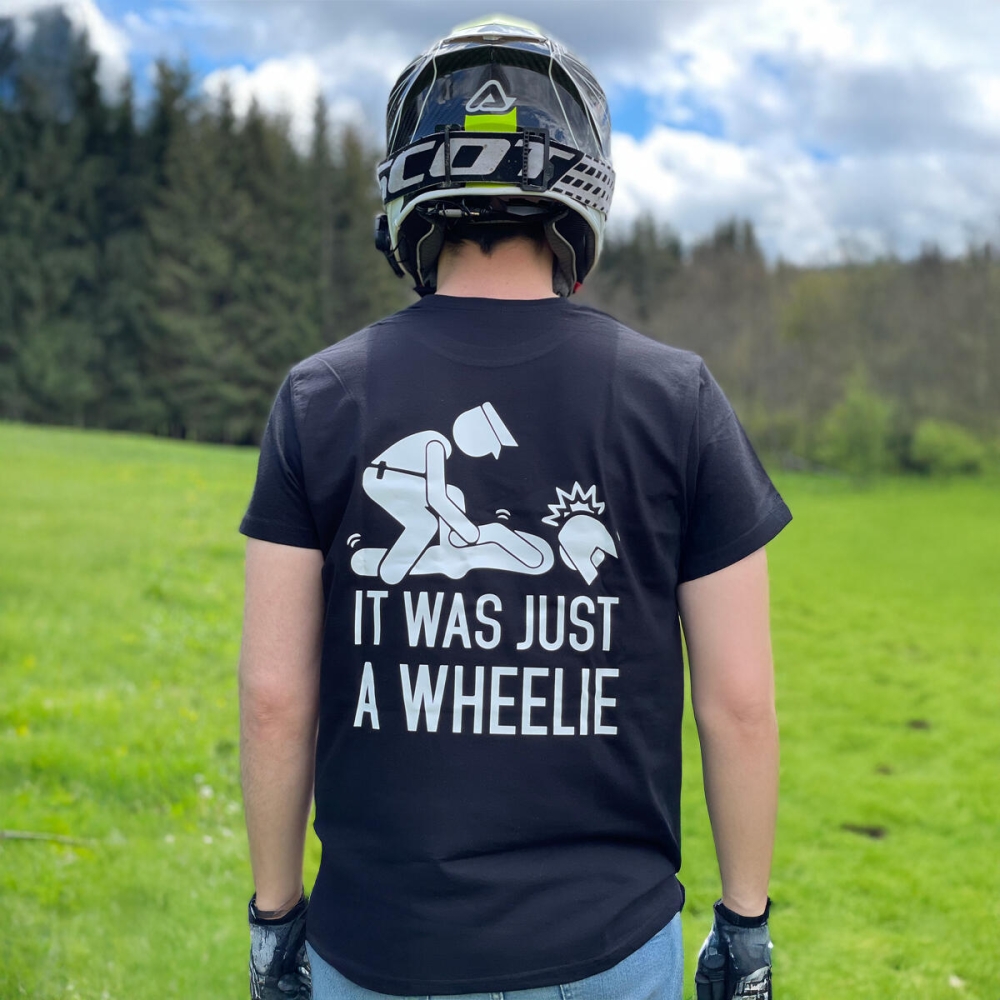 T-shirt It was just a wheelie - Rupture