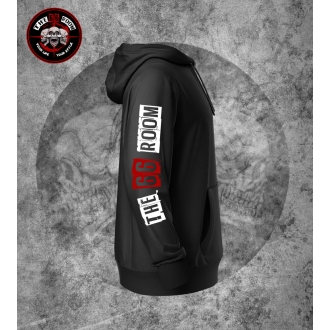Veste Zippée à Capuche "B&W Skull 2"