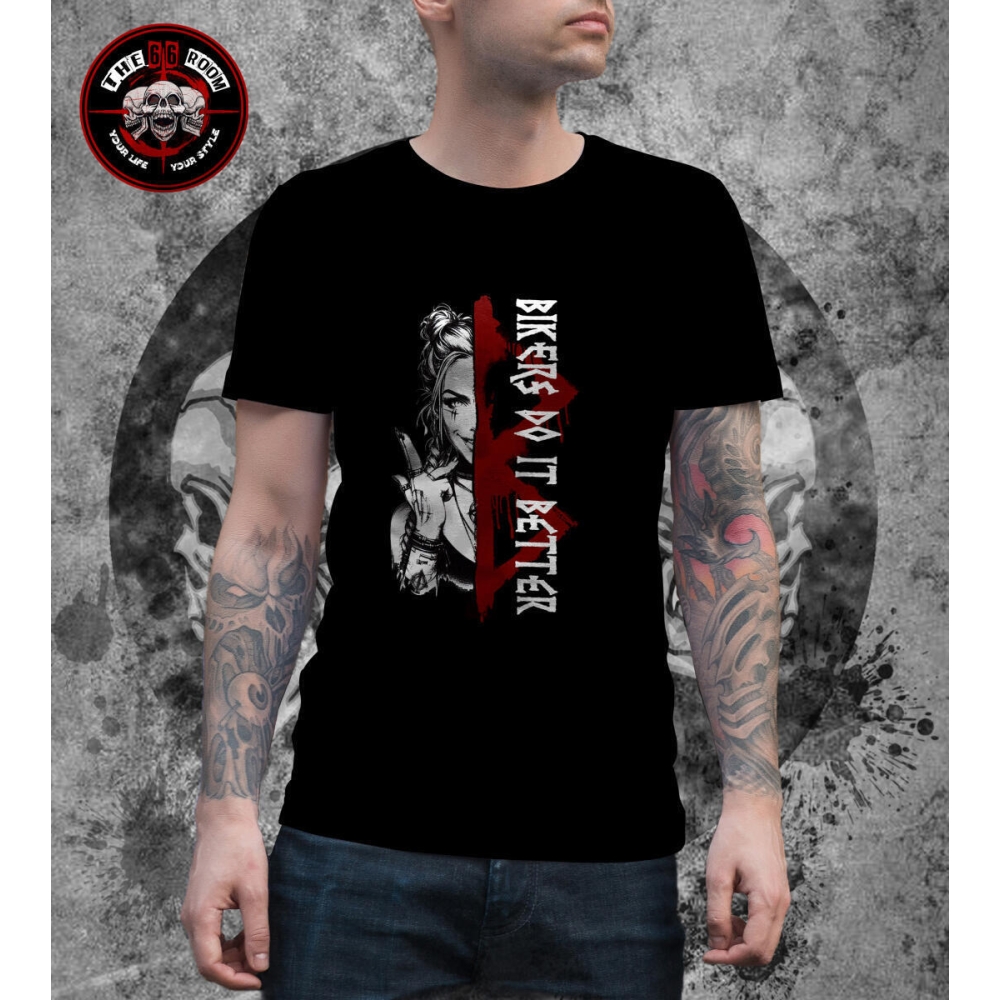 T-Shirt Homme "Biker Do It Better"