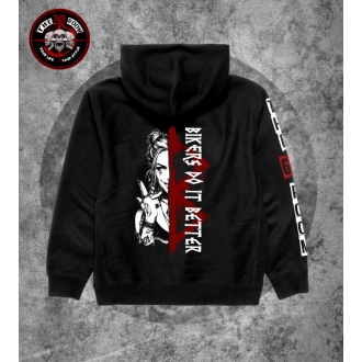 Veste Zippée à Capuche "Bikers Do It Better"