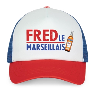 Casquette 3 Couleurs " Fred le Marseillais "