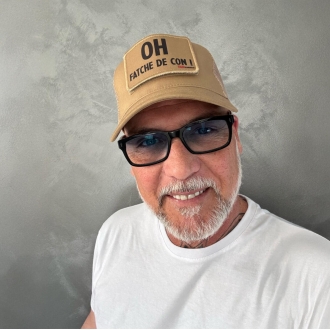 Casquette Trucker Beige " OH Fatche de con ! " Marseille