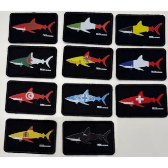 Pack de 3 Patchs - Pays au choix
