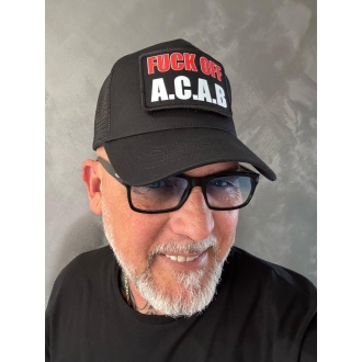 Casquette Trucker Noir "Fuck off" Marseille