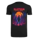T-shirt Noir Slapman in the town