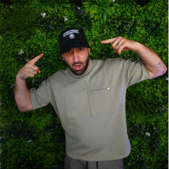 Casquette Filet Noir " Laisse passer le monstre " Kramtoo