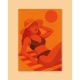 Affiche Coup d'Soleil / Bain d'orange