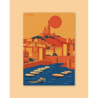 Affiche Coup d'Soleil / Vieux Port