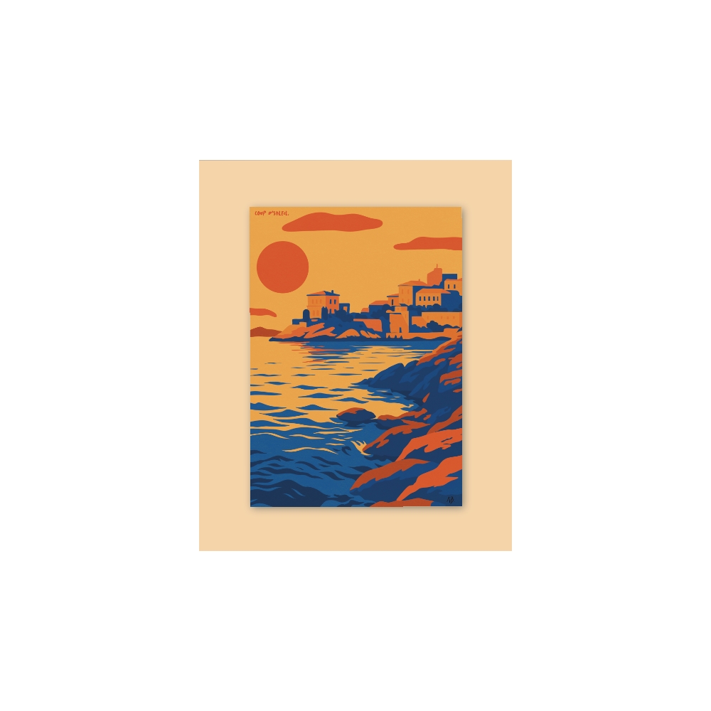 Affiche Coup d'Soleil / Anse de Malmousque