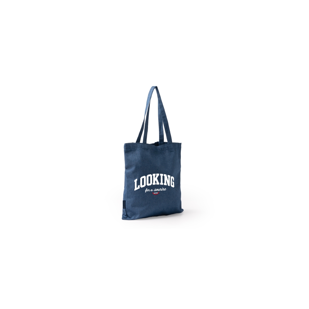 Sac en denim recyclé - Looking for a sourire - Slapman