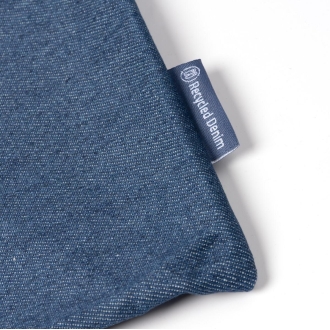 Sac en denim recyclé - Looking for a sourire - Slapman
