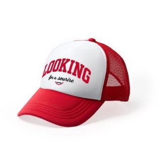 Casquette maille filet Trucker Looking for a sourire - Slapman
