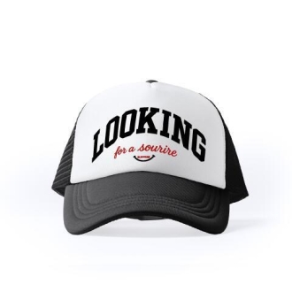 Casquette maille filet Trucker Looking for a sourire - Slapman