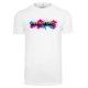 T-shirt Blanc Noob a terre Graffiti - Officiel