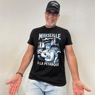 T-shirt " Marseille à la pétanque " Jeu de boules