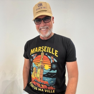 T-shirt " Bonne mère - Marseille Fier de ma ville "