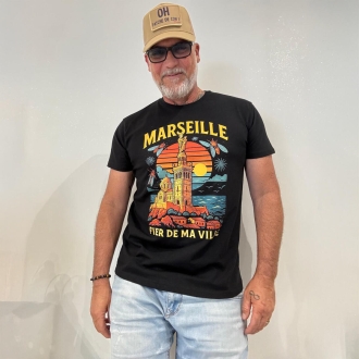 T-shirt " Bonne mère - Marseille Fier de ma ville "