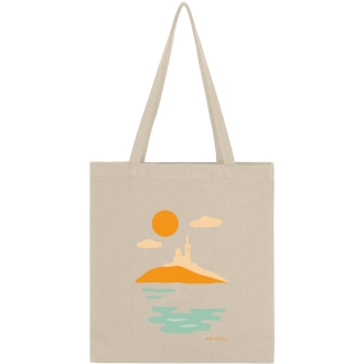 Tote bag Notre dame de la garde Marseille Illustration