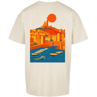 T-shirt Oversize vieux port Marseille - Coup d'Soleil