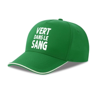 Casquette " Vert dans le SANG "