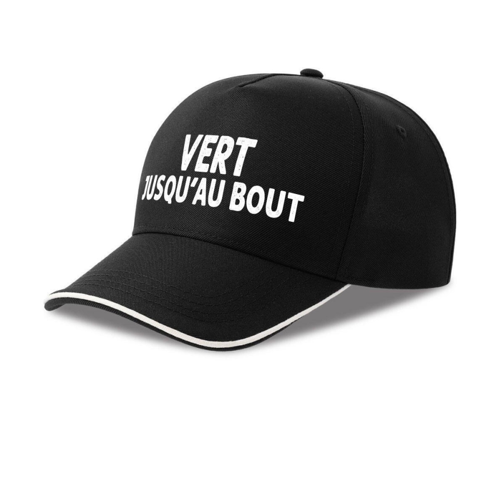 Casquette " Vert jusqu'au bout "