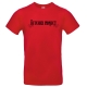 T-shirt Rouge The Butcher project