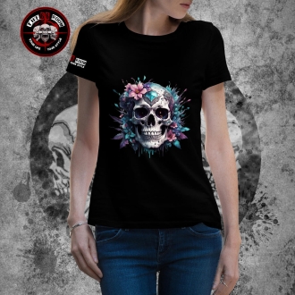 T-Shirt Femme "Flower Skull4"