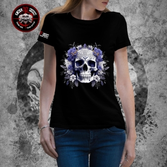 T-Shirt Femme "Flower Skull2"