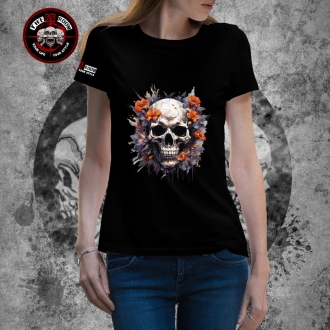 T-Shirt Femme "Flower Skull5"