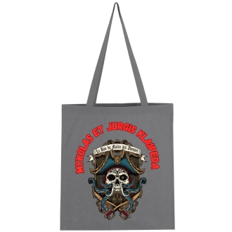 Tote Bag Gris Anthracite Équipage - Légendes des Terres de Glace