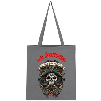 Tote Bag Gris Anthracite Équipage - Légendes des Terres de Glace