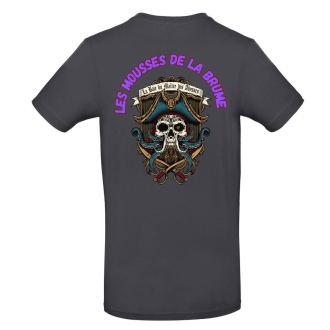 T-shirt Enfant Gris Anthracite Équipage - Légendes des Terres de Glace