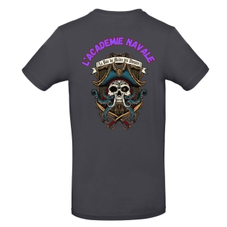 T-shirt Enfant Gris Anthracite Équipage - Légendes des Terres de Glace