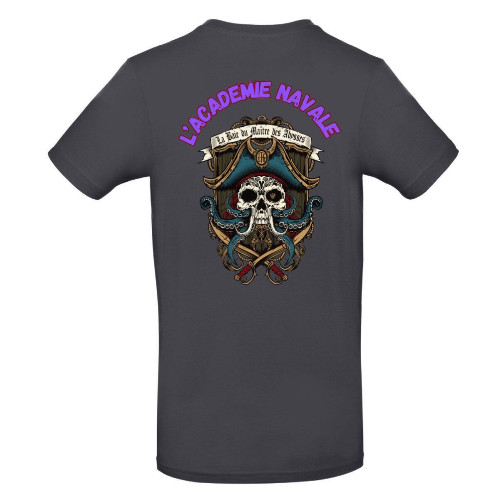 T-shirt Enfant Gris Anthracite Équipage - Légendes des Terres de Glace