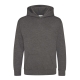 Sweat à capuche Enfant Gris Anthracite Équipage - Légendes des Terres de Glace