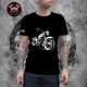 T-Shirt Homme "Only Bike" Black