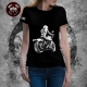 T-Shirt Femme "Only Bike 02" Black