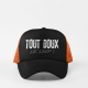 Casquette Trucker Snapback Orange - Papy Gaming -TDLL - Tout doux le loup