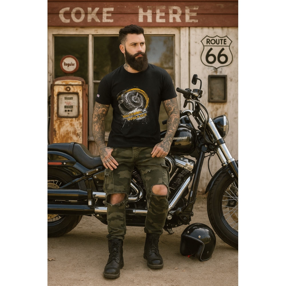 T-Shirt Homme "Dirty Wheel"