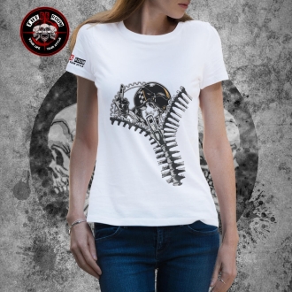 T-Shirt Femme "SpineEclair01" White